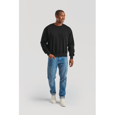 Men's cotton crew neck sweatshirt